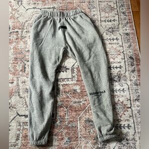 Essentials fear of god pants (kids) size 12 dark oatmeal